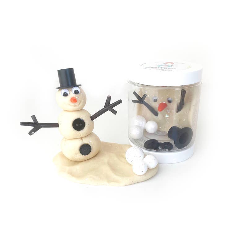 Snowman Mini Play Dough Kit