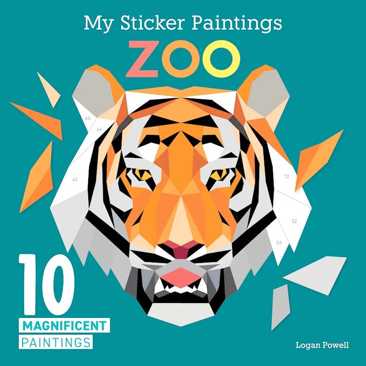 My Sticker Paintings: Zoo