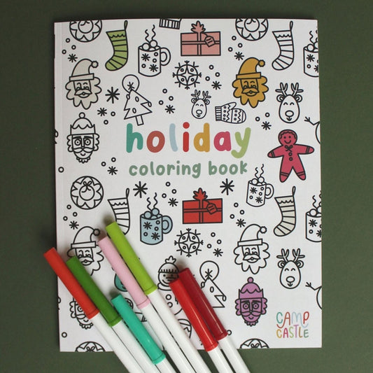 Holiday Coloring Book
