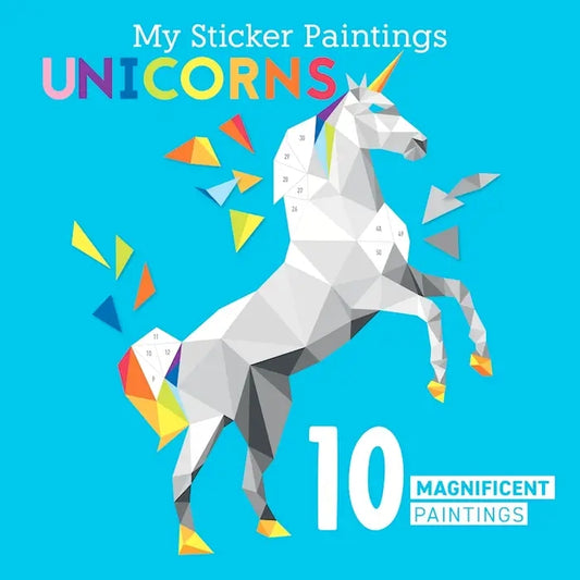 My Sticker Paintings: Unicorns