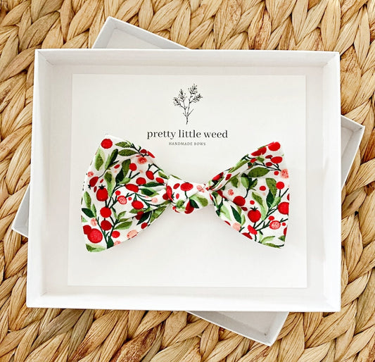 Christmas Berries Bow