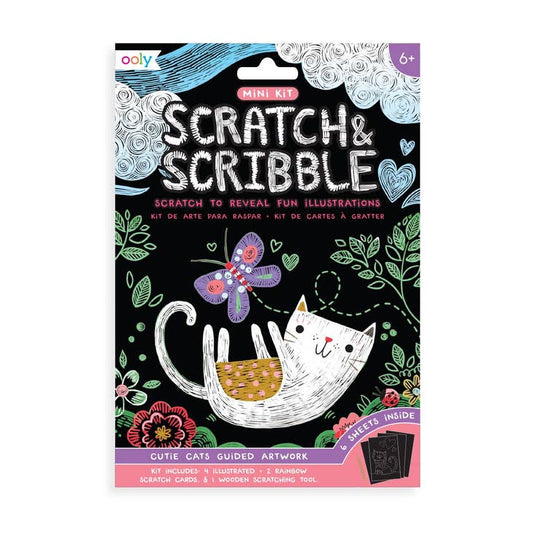Scratch & Scribble Art Kit: Cutie Cats