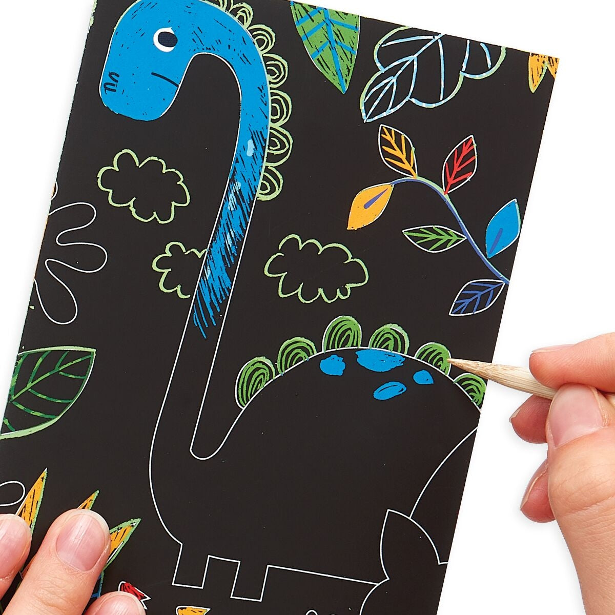 Scratch & Scribble Art Kit: Dino Days