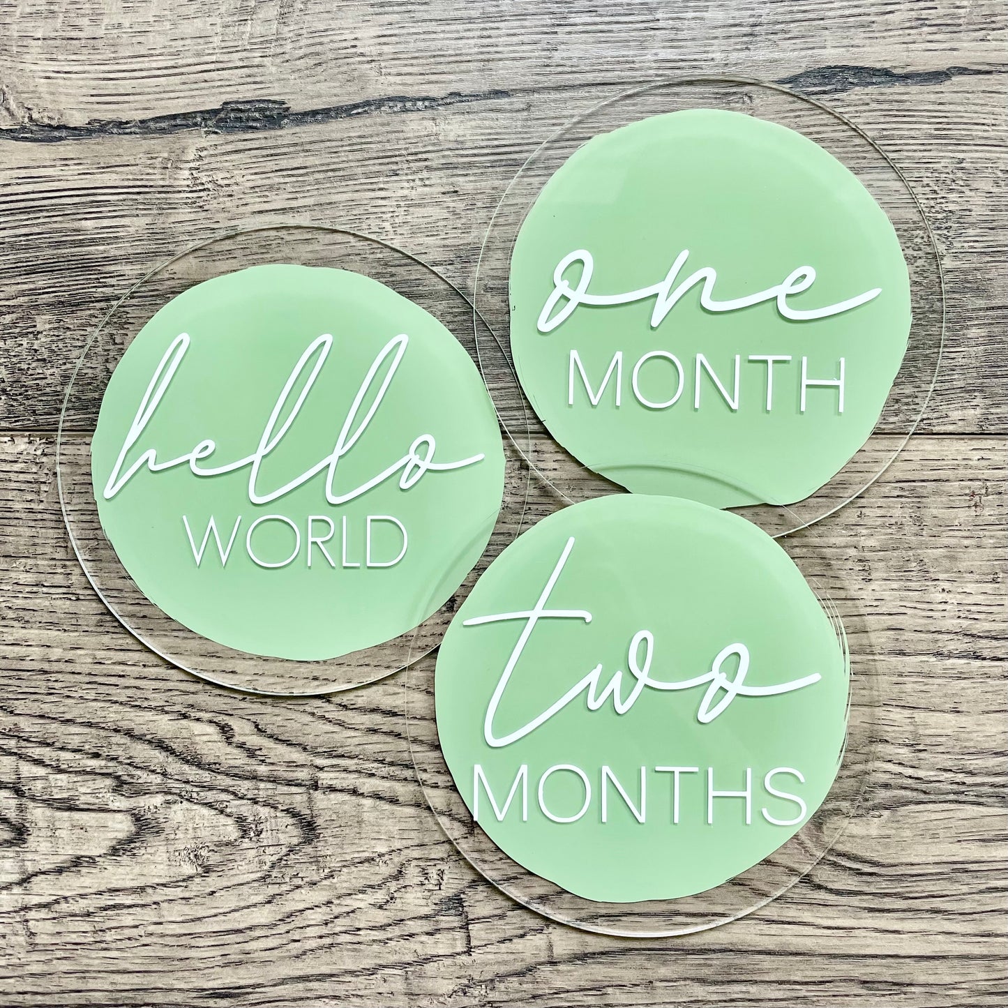 Monthly Milestone Discs